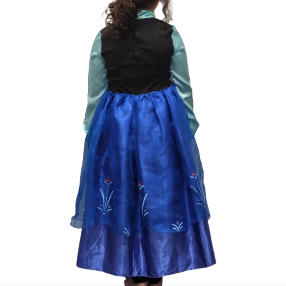 Disney Frozen Anna Kids Cosplay Costume - Picture 2 of 7